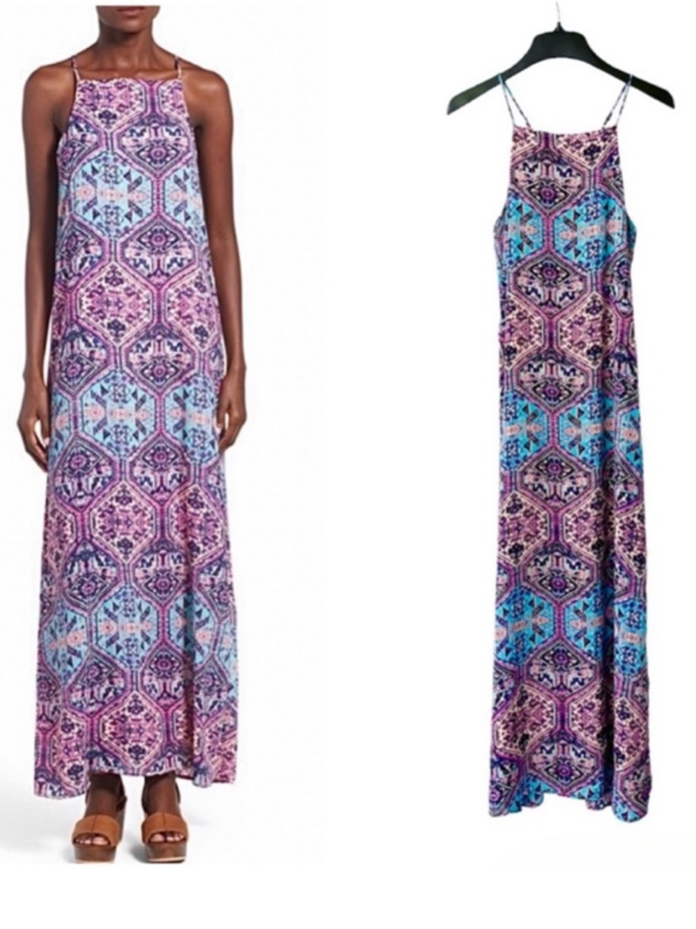 Everly Aztec Print Maxi Dress